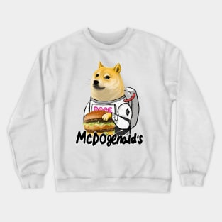 Millionaire Doge Club_Mc Dogenald Crewneck Sweatshirt